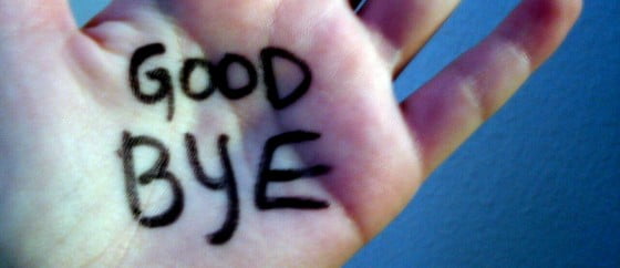 bye bye