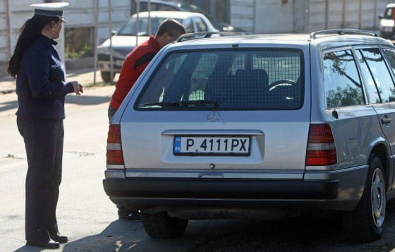 masini cu numere de Bulgaria