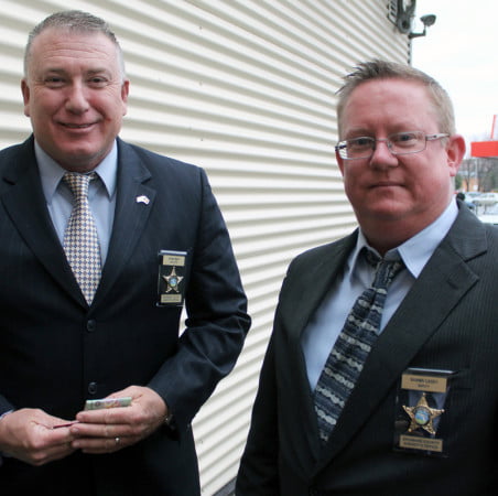 Frank Majo and Shawn Casey in Giurgiu