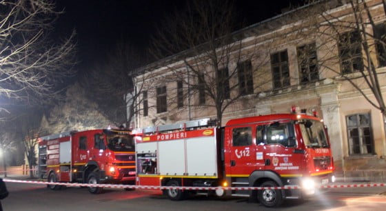 Incendiu langa PSD Giurgiu