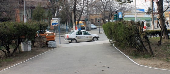 Injunghiat in Parcul Alei