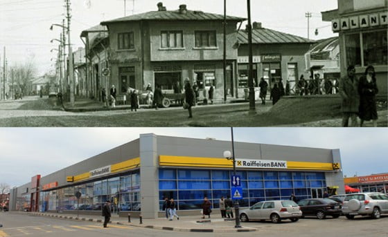 Intrarea in Piata Centrala Giurgiu trecut si prezent site