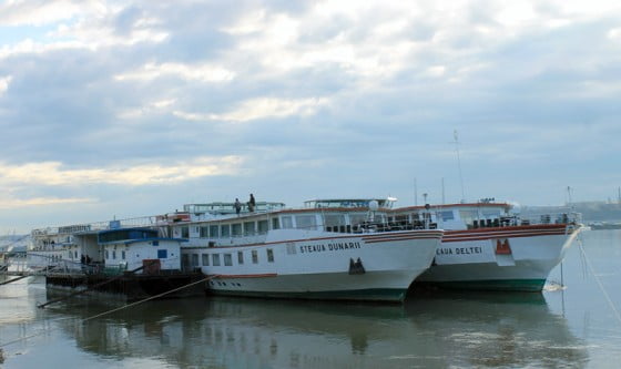Motonave la Giurgiu