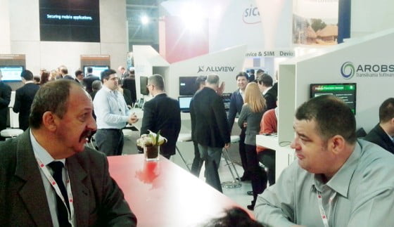 Norut Stanisteanu la Targul de la Barcelona