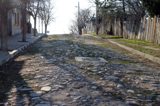 Strada in Giurgiu cartierul Smarda