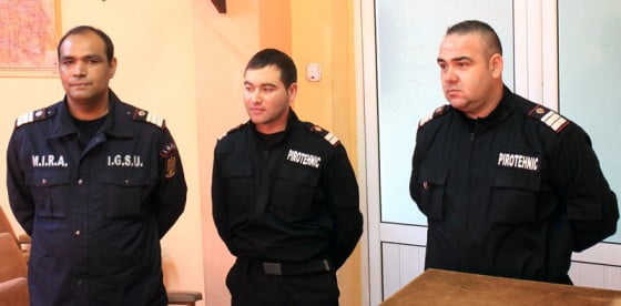 pirotehnistii de la Giurgiu