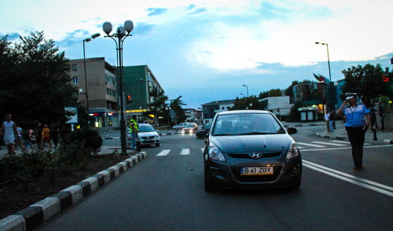 Accidente trecere pietoni Romarta