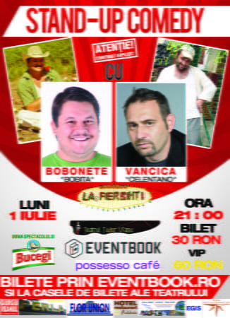 Afis Turneu Stand up GIURGIUVEANUL