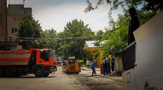 Asfalatre cale acces spitalul judetean giurgiu SITE