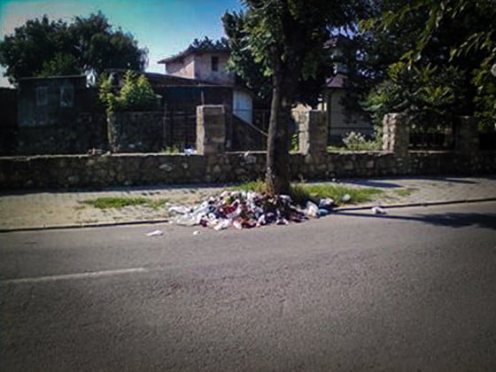 Gunoi teatrul de vara giurgiu