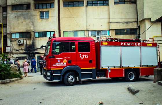 Incendiu la un cablu bolc 202 5D Giurgiu by GIurgiuveanul