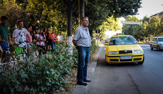 Taximetristul care a lovit batranul by Giurgiuveanul