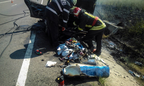 Accident DN 5 3 by GIURGIUVEANUL