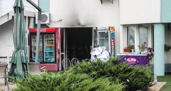 Incendiu hotel restaurant ASTRA by Giurgiuveanul