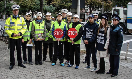 Politia rutiera Giurgiu actiune prevenire