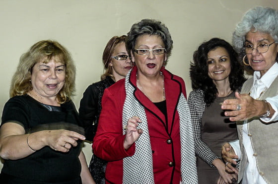 Intalnire Aurelia Dobre cu subprefecta de Russe