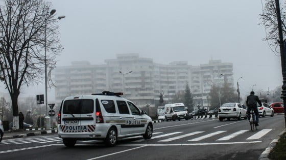 Politia Rutiera Giurgiu in actiune