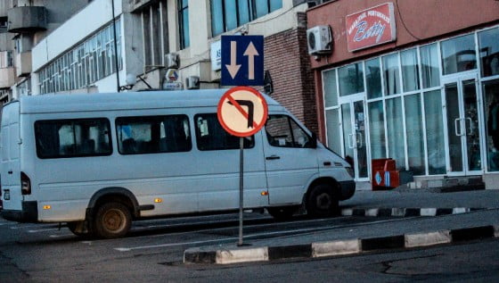 semn rutier inexistent la Giurgiu