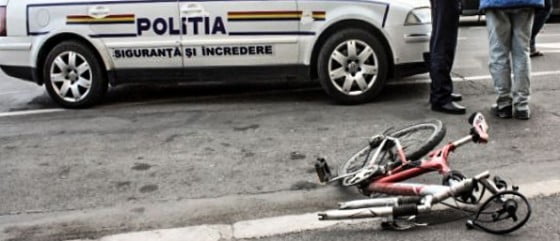 biciclist accidentat
