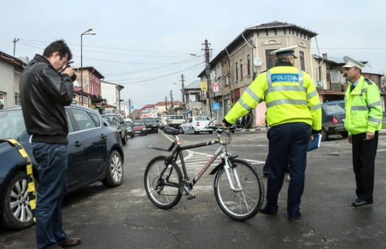 Accident la caprioara