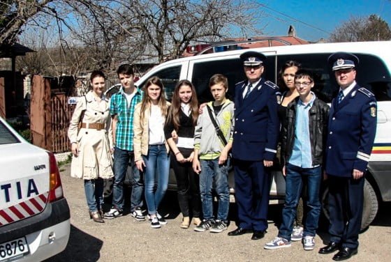 Politia la scoala 8 Giurgiu 1