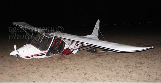avion cazut