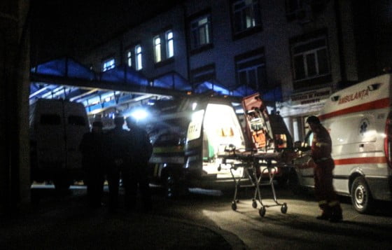 scandal intre doua familii de rromi giurgiu