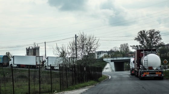 Coada de tiruri la Giurgiu