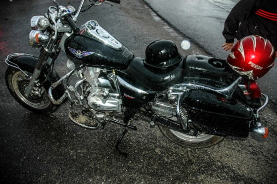 Foto accident motocicleta Varlaam 27 iulie