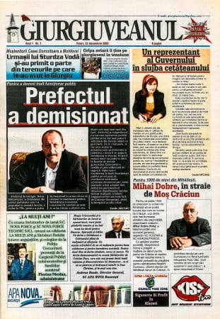 giurgiuveanul prima pagina
