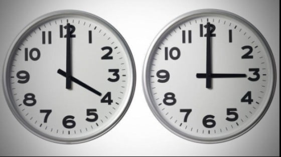 Am trecut la ora de iarna