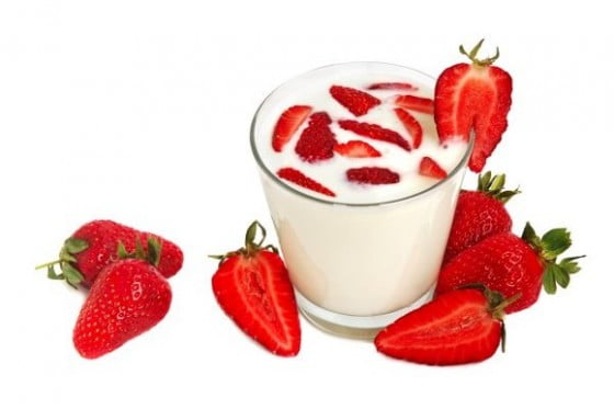 Strawberry milkshake