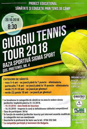 Concurs tenis de camp