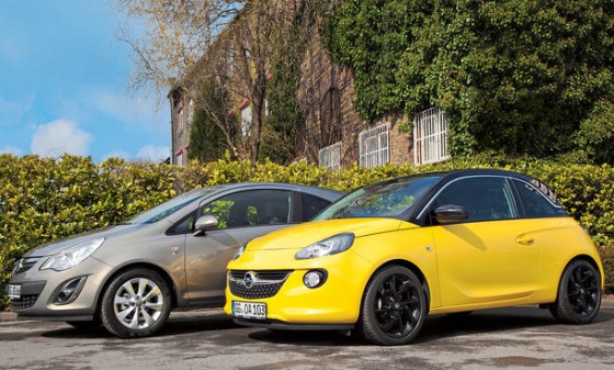 Opel-Adam-Corsa-2013-Konzept-Vergleich-1