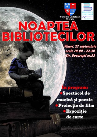 afis noaptea bibliotecilor 2019